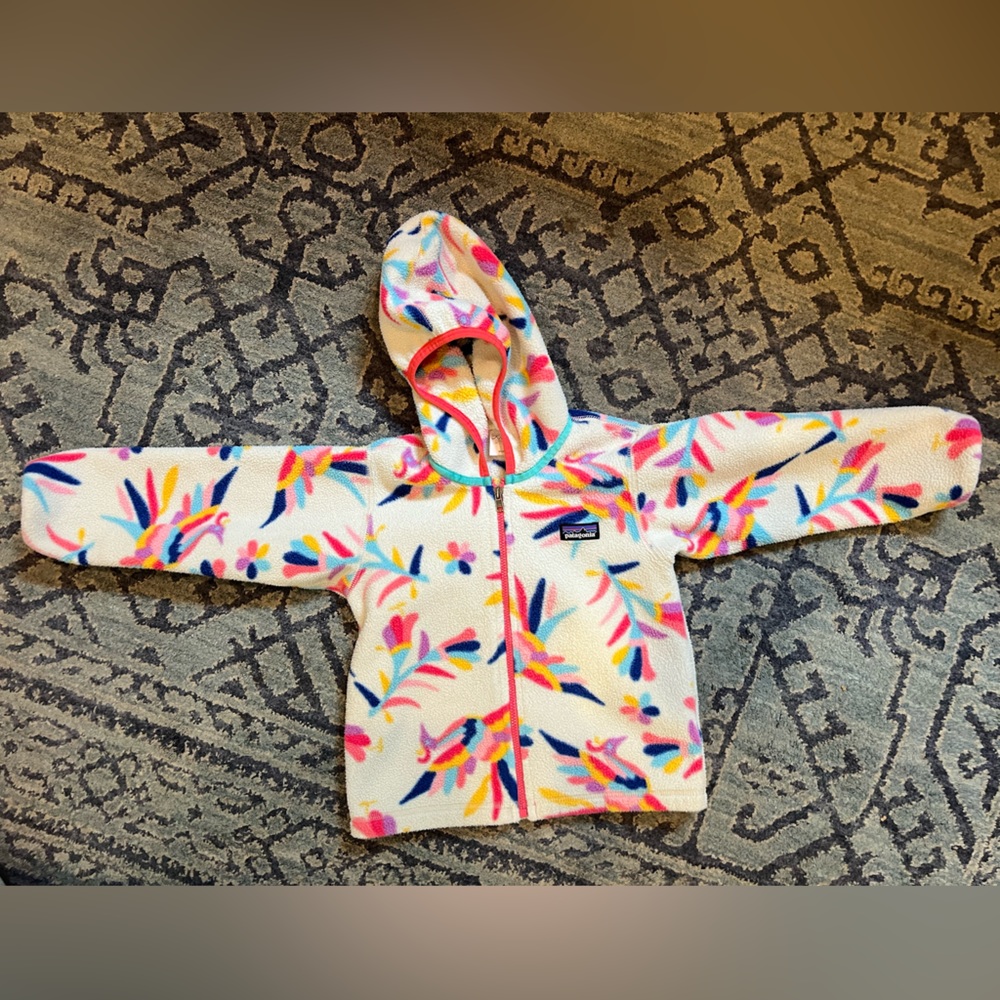 Patagonia Fleece Zip-Up Hoody- toddler 3T